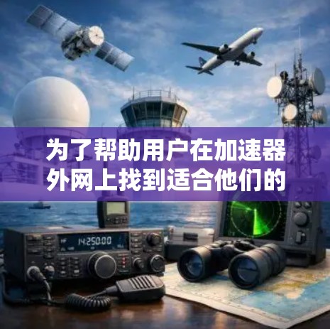 为了帮助用户在加速器外网上找到适合他们的工具，以下是一些推荐，涵盖不同需求和使用习惯