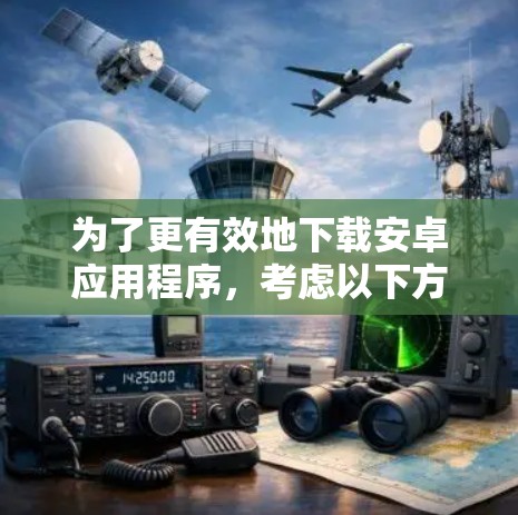 为了更有效地下载安卓应用程序，考虑以下方法