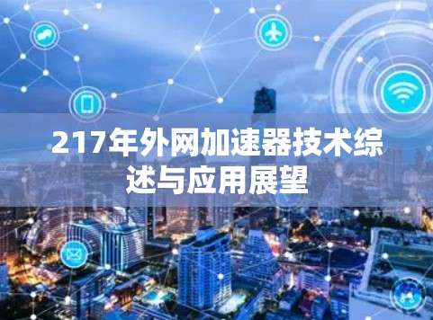 217年外网加速器技术综述与应用展望
