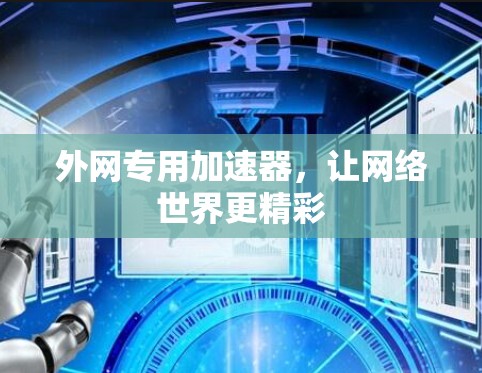 外网专用加速器，让网络世界更精彩