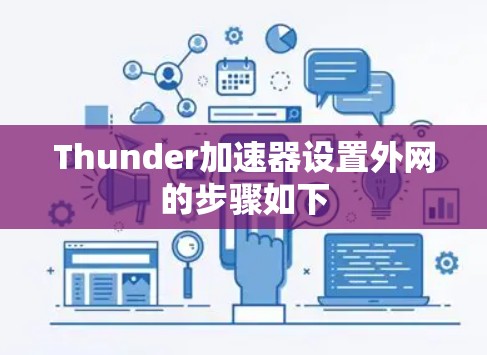 Thunder加速器设置外网的步骤如下