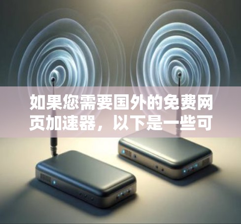 如果您需要国外的免费网页加速器,以下是一些可靠的选择,虽然它们可能需要某些限制 如果您需要国外的免费网页加速器,以下是一些可靠的选择,虽然它们可能需要某些限制