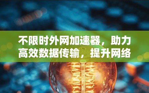 不限时外网加速器，助力高效数据传输，提升网络速度与生产力