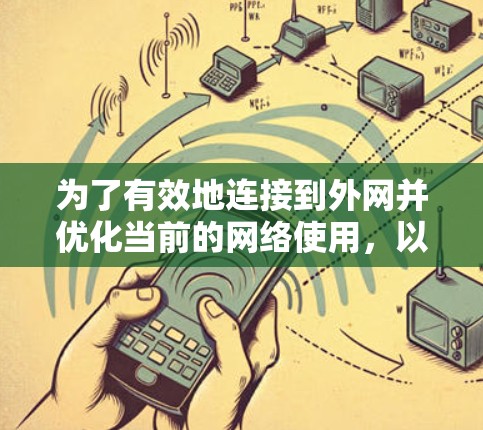 为了有效地连接到外网并优化当前的网络使用，以下是一些步骤性的建议