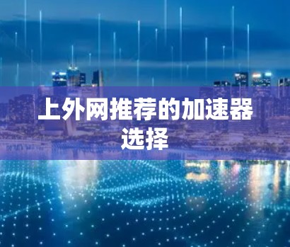 上外网推荐的加速器选择