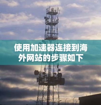 使用加速器连接到海外网站的步骤如下