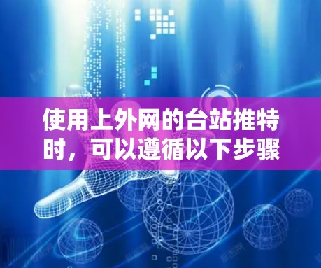 使用上外网的台站推特时，可以遵循以下步骤选择和优化加速器