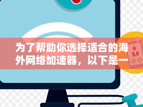 为了帮助你选择适合的海外网络加速器,以下是一个有条理的推荐和建议 为了帮助你选择适合的海外网络加速器,以下是一个有条理的推荐和建议