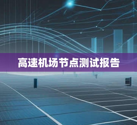 高速机场节点测试报告 高速机场节点测试报告