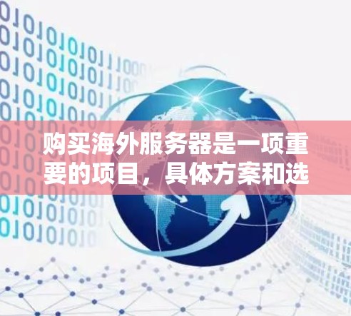 购买海外服务器是一项重要的项目，具体方案和选择会根据您的需求和预算来决定。以下是一些常见的海外服务器购买建议和解决方案，帮助您找到合适的服务器