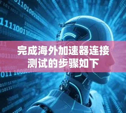完成海外加速器连接测试的步骤如下