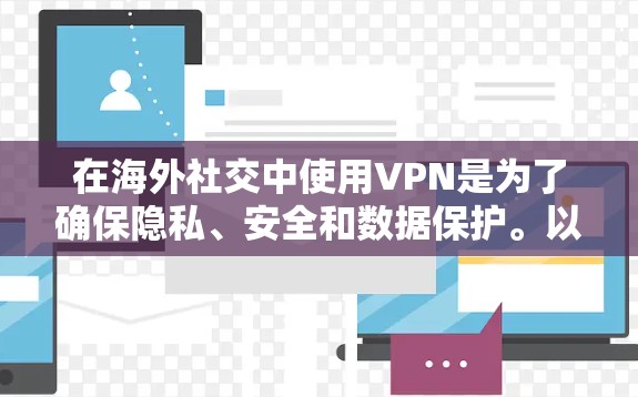 在海外社交中使用VPN是为了确保隐私、安全和数据保护。以下是一些关键点和建议