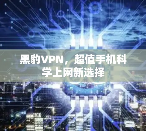 黑豹VPN，超值手机科学上网新选择