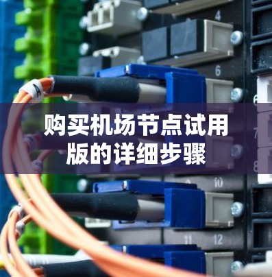购买机场节点试用版的详细步骤 购买机场节点试用版的详细步骤