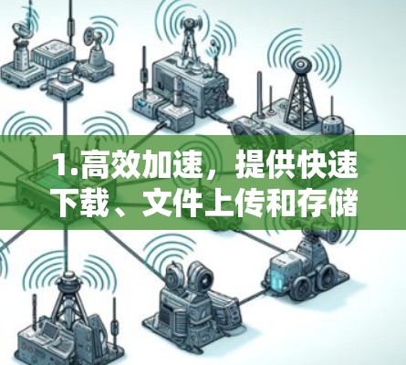 1.高效加速,提供快速下载、文件上传和存储的加速功能,减少延迟和网络使用时间 1.高效加速,提供快速下载、文件上传和存储的加速功能,减少延迟和网络使用时间