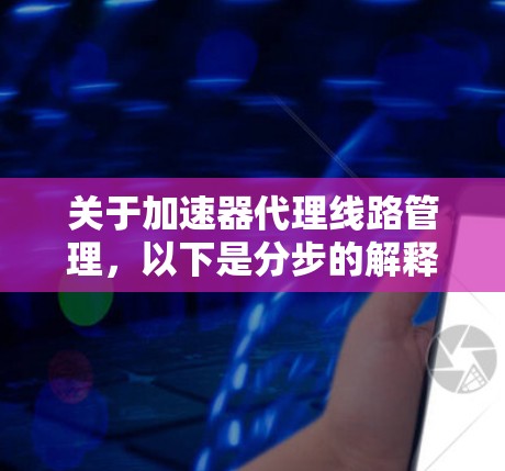 关于加速器代理线路管理，以下是分步的解释和整理