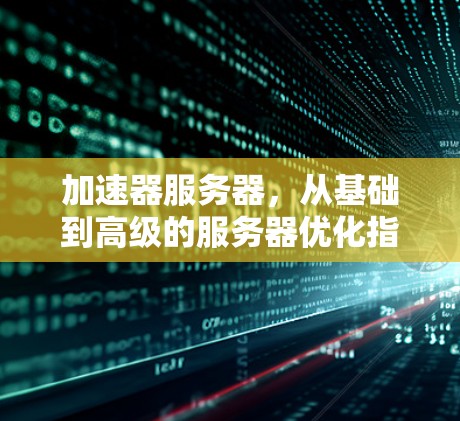 加速器服务器,从基础到高级的服务器优化指南