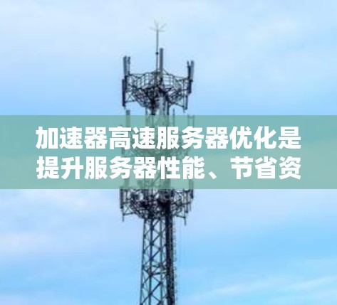 加速器高速服务器优化是提升服务器性能、节省资源、提高响应速度的重要步骤。以下是一些常见的加速器加速器优化方法和关键点,帮助您更好地优化服务器性能