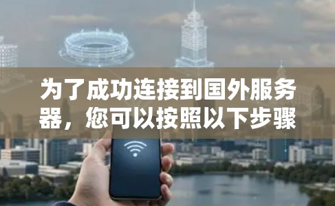 为了成功连接到国外服务器,您可以按照以下步骤进行操作 为了成功连接到国外服务器,您可以按照以下步骤进行操作