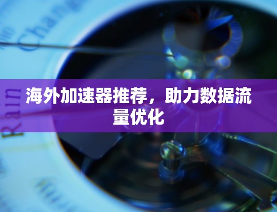 海外加速器推荐，助力数据流量优化