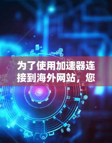 为了使用加速器连接到海外网站，您可以按照以下步骤操作
