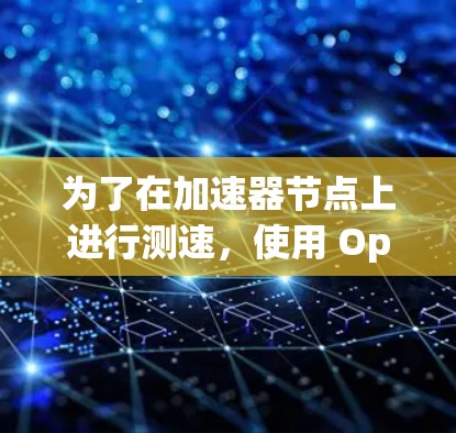 为了在加速器节点上进行测速,使用 OpenWrt 配置,您可以按照以下步骤进行配置