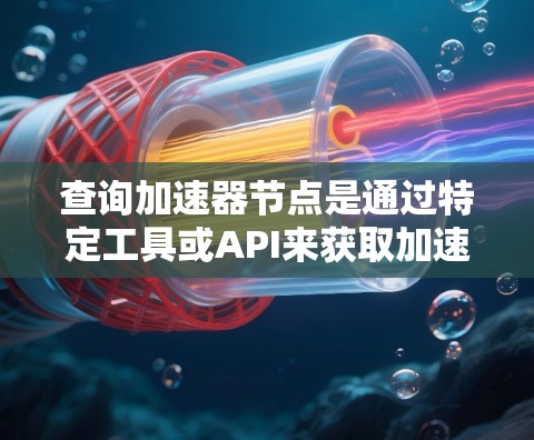 查询加速器节点是通过特定工具或API来获取加速器节点的信息和功能。以下是一步步的指南