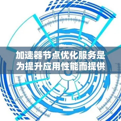 加速器节点优化服务是为提升应用性能而提供的一种工具，主要通过优化加速器节点来实现。以下是其详细结构