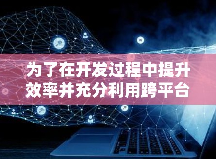 为了在开发过程中提升效率并充分利用跨平台软件和加速器，以下是一个有条理的总结和建议