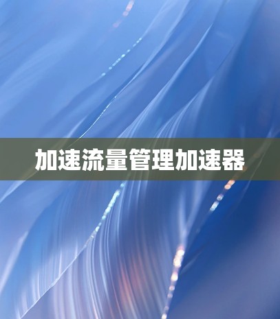 加速流量管理加速器