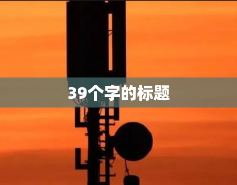 39个字的标题
